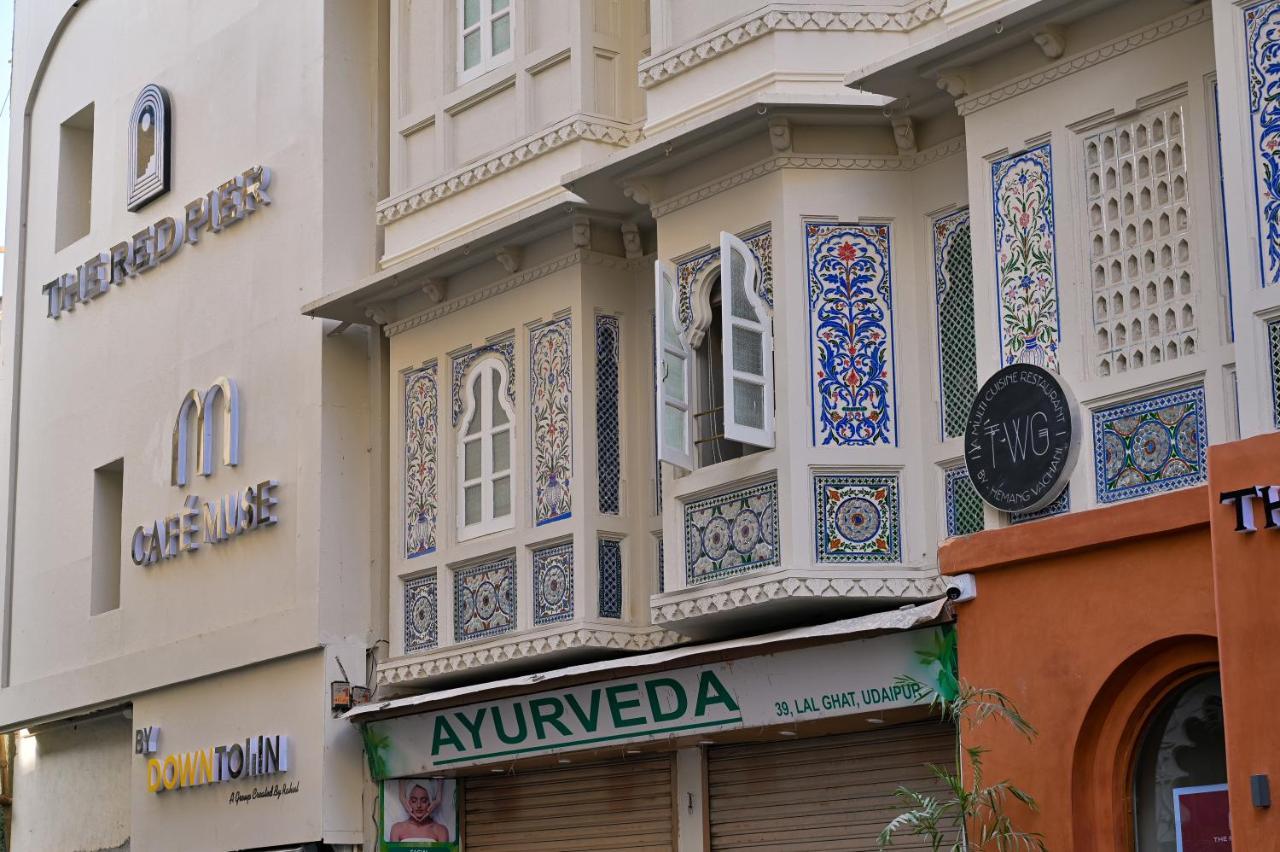 The Red Pier By Downtown Udaipur Hotel Exterior photo